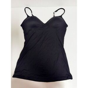 Maidenform Black Shapewear Camisole Padded Underwire Cami Tank Top Size M 042395